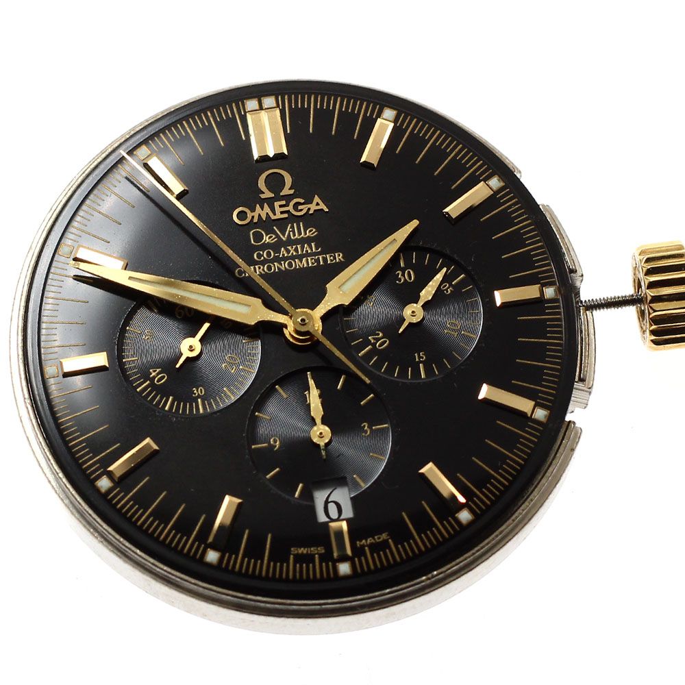 ジャンクオメガ OMEGA デビル ムーブメント デイト クロノグラフ Cal