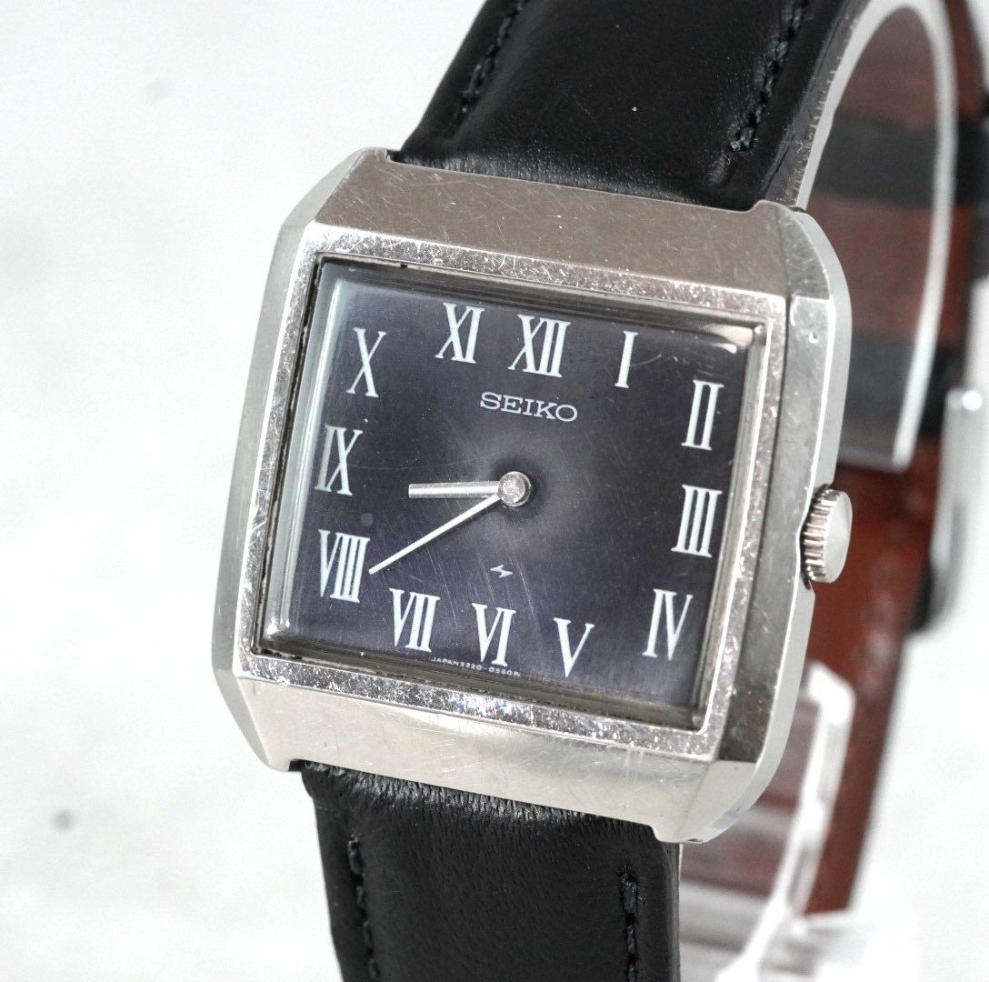 希少 セイコー シャリオ SEIKO Chariot 2220-3170 手巻き スクエア