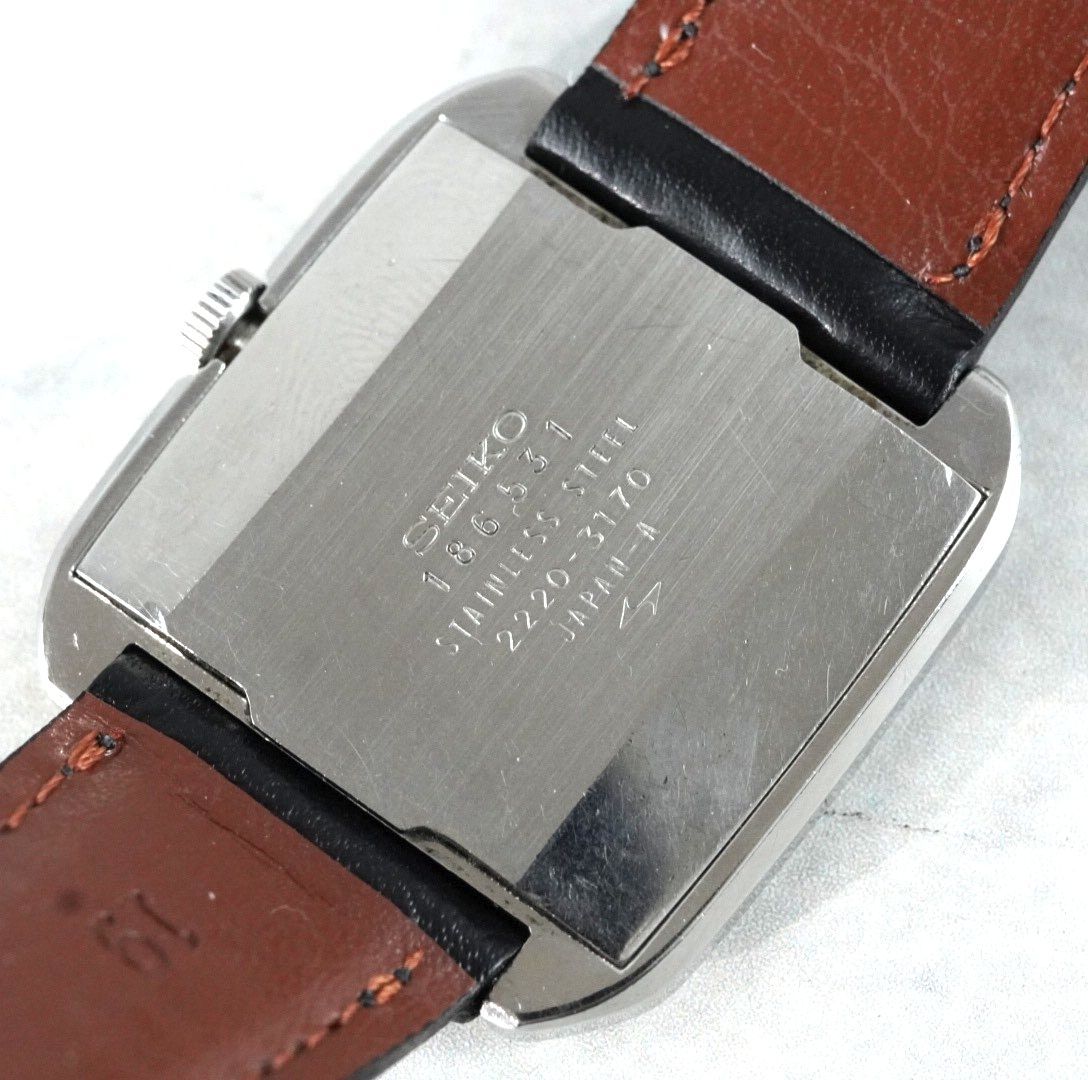 希少 セイコー シャリオ SEIKO Chariot 2220-3170 手巻き スクエア