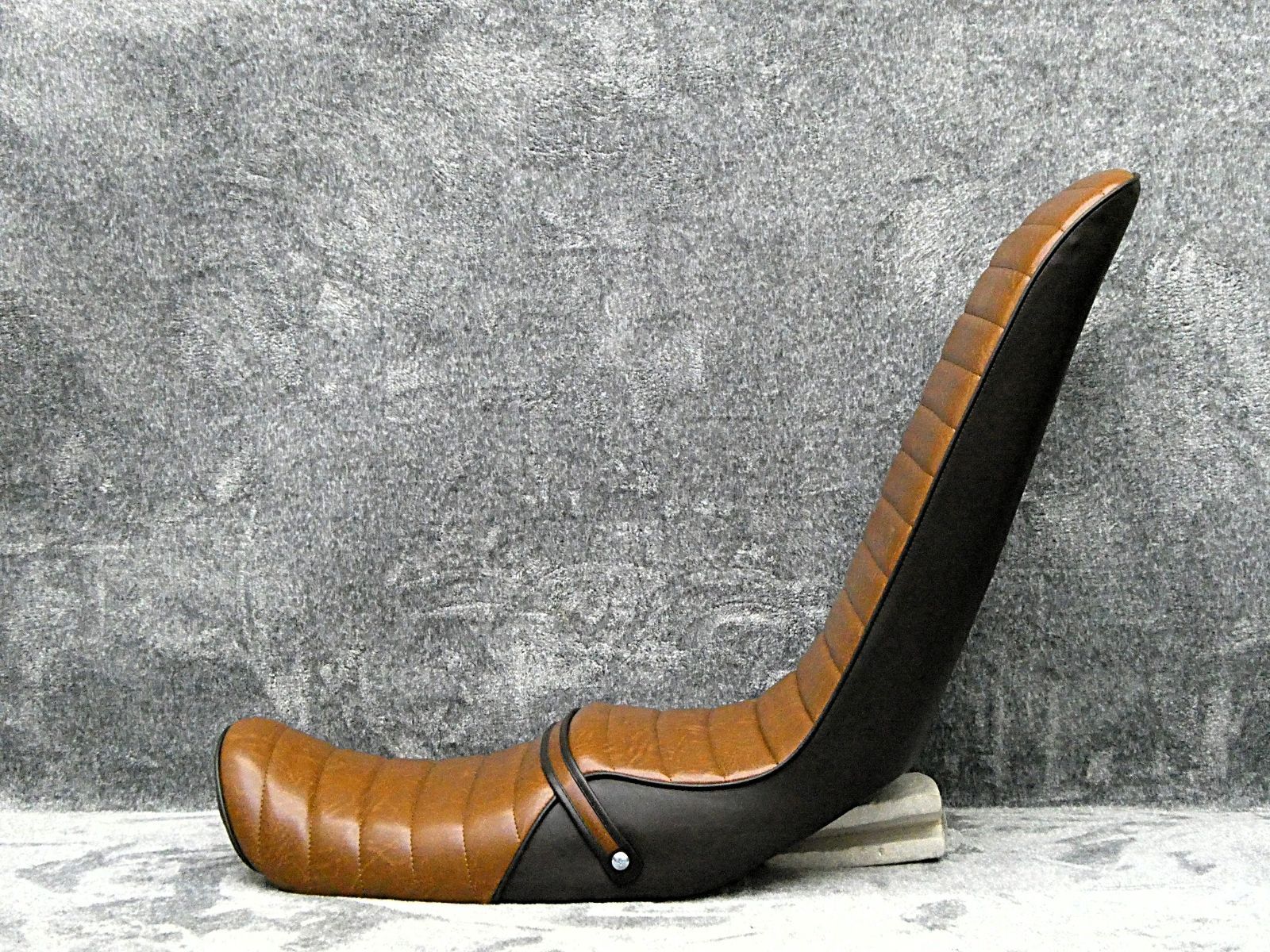 ZRX400 茶ツートン 60cm 三段シート/ブラウン 補強入り