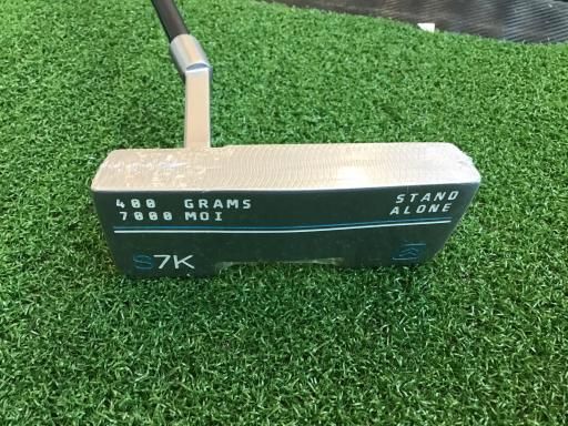 送料無料，新作 【中古】 特価メーカー S7K STAND ALONE 34インチ レフティ パター PT オリジナルカーボン (フレックスその他) メンズ 男性用 左利き レフティ 左用 Nランク ゴルフクラブ パター