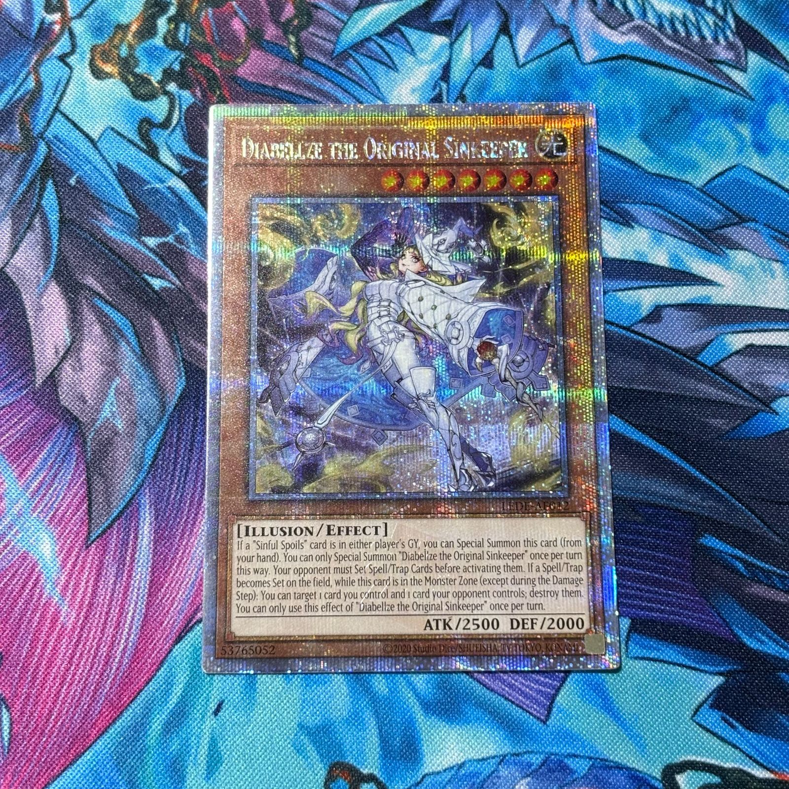 遊戯王 原罪のディアベルゼ 泰亜版 25thシークレット - メルカリ