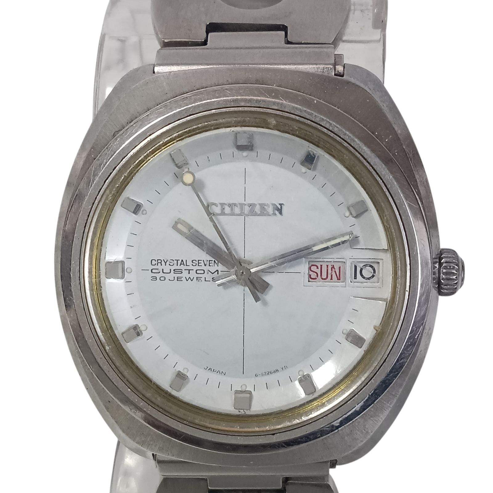 稼働品 CITIZEN シチズン CRYSTAL SEVEN クリスタルセブン 33石 