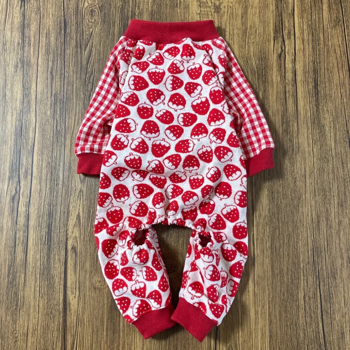 GTさん様。ハンドメイド 犬服 フレブルロンパースM フレブル - メルカリ