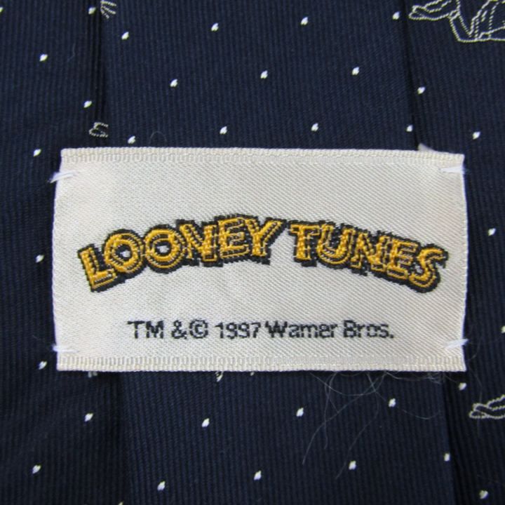 ルーニーテューンズ ブランド ネクタイ バッグス・バニー キャラ柄