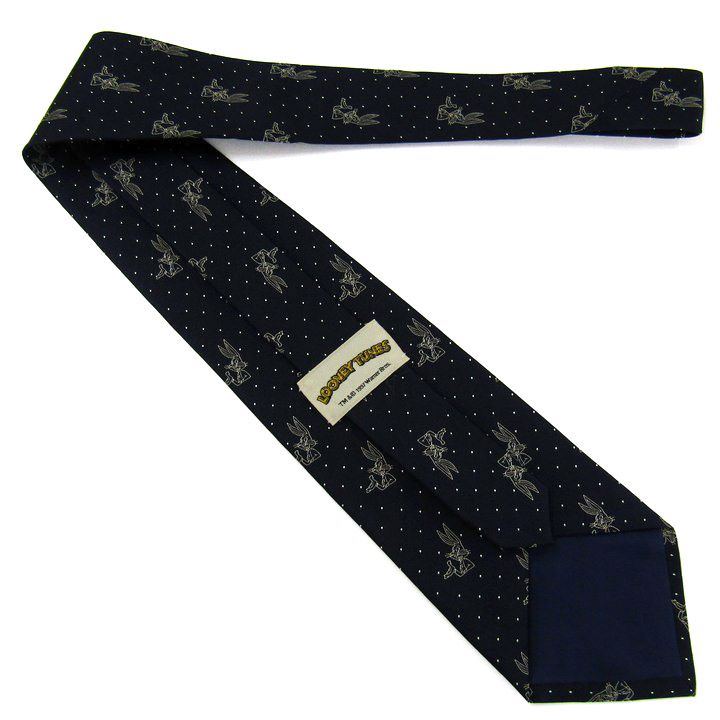 ルーニーテューンズ ブランド ネクタイ バッグス・バニー キャラ柄