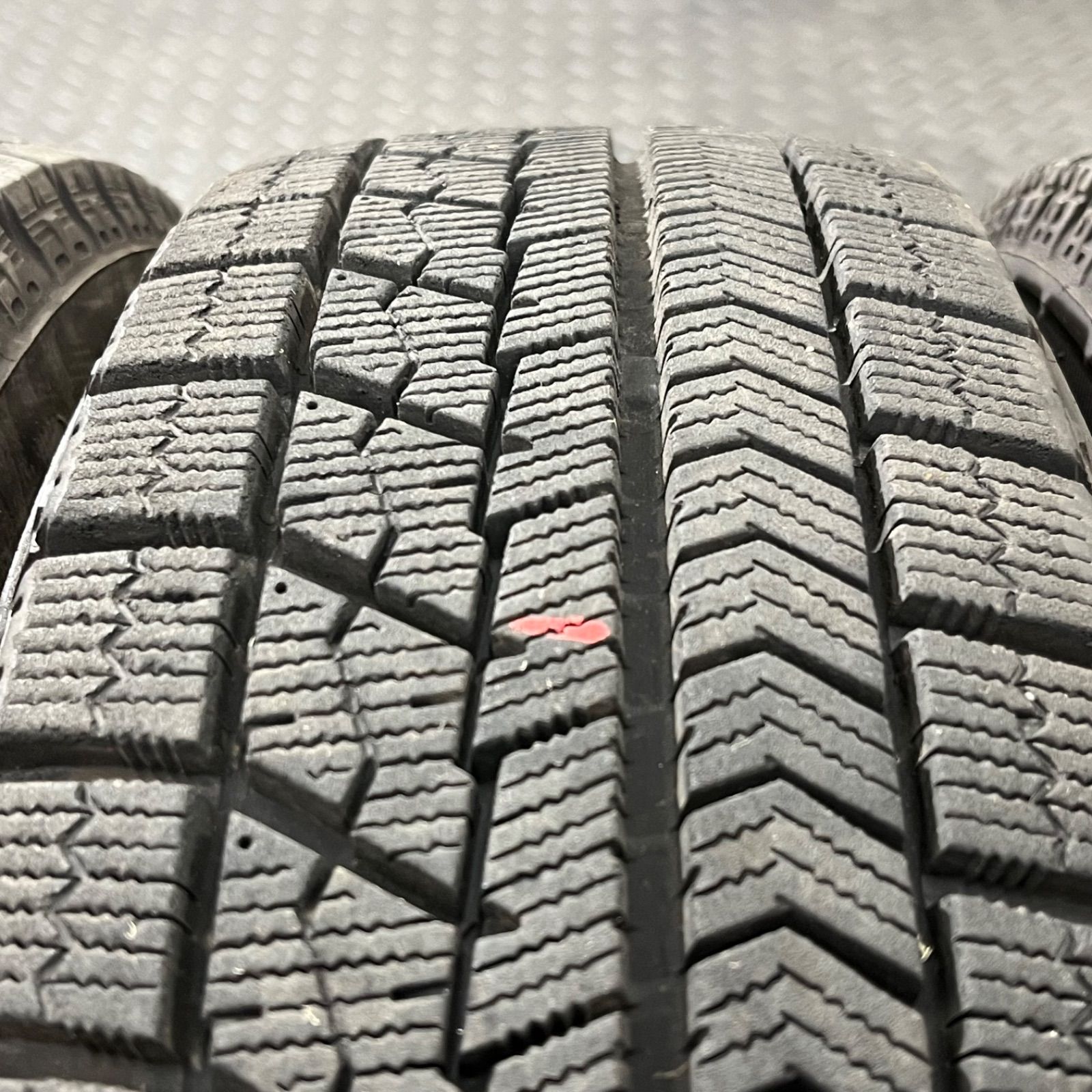  20年製 155 65 R 14 ブリヂストン ブリザックVRX ダイハツ タント ムーヴ ミラ コンテ スタッドレスタイヤ 1287 14インチ タイヤ ホイールセット