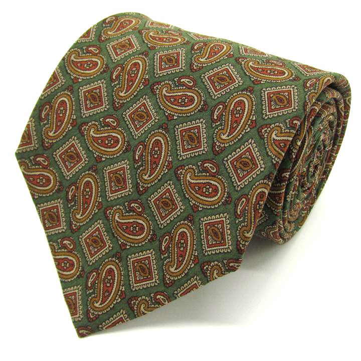 クリスチャンディオール ブランド ネクタイ 総柄 ペイズリー 幾何学