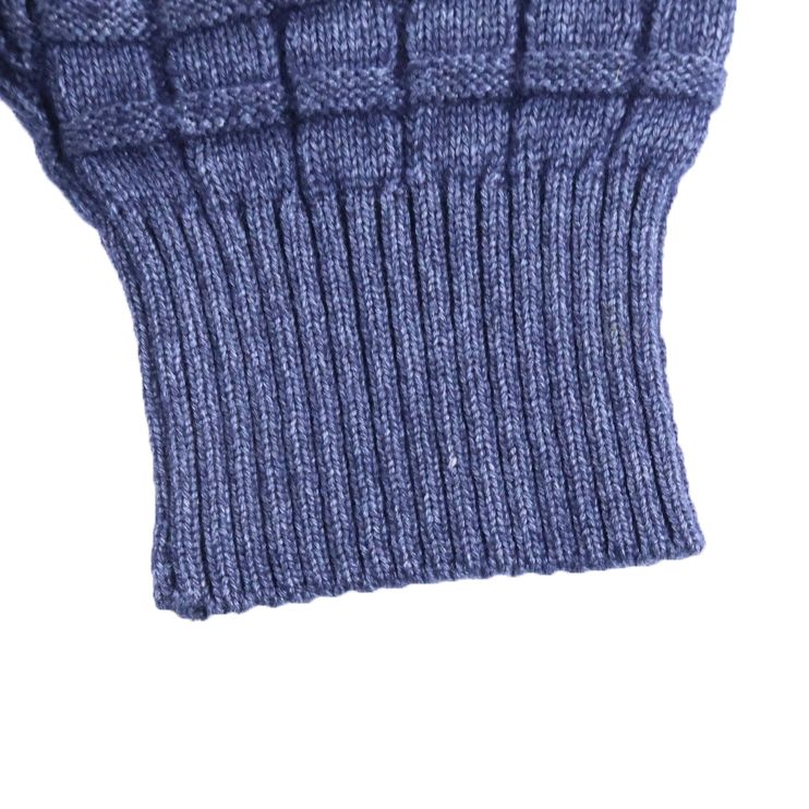 dunhill (ダンヒル) タートルネック カシミヤニットセーター ブルー