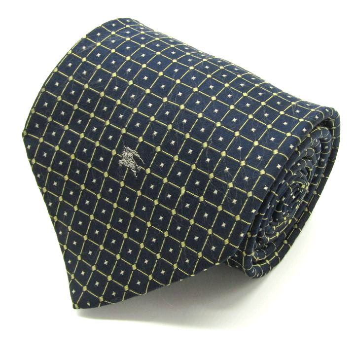 バーバリーズ ブランド ネクタイ ホースマーク チェック柄 ドット 格子