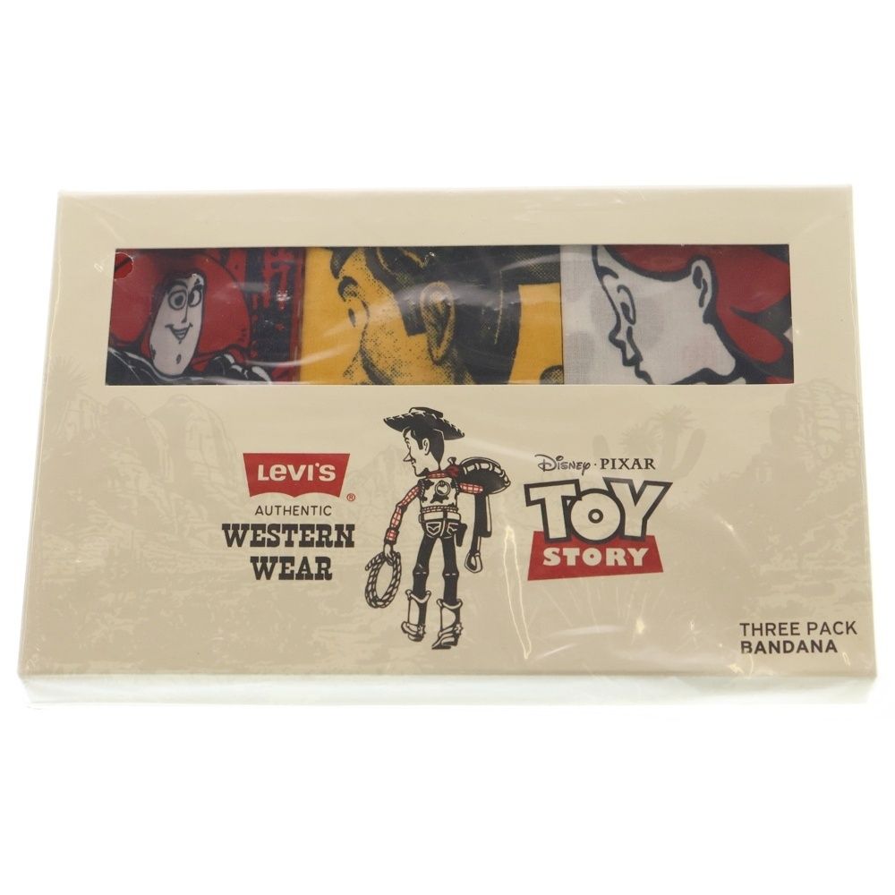 Levi s リーバイス TOY STORY THREE PACK BANDANA トイストーリー バンダナ 3点パック マルチ