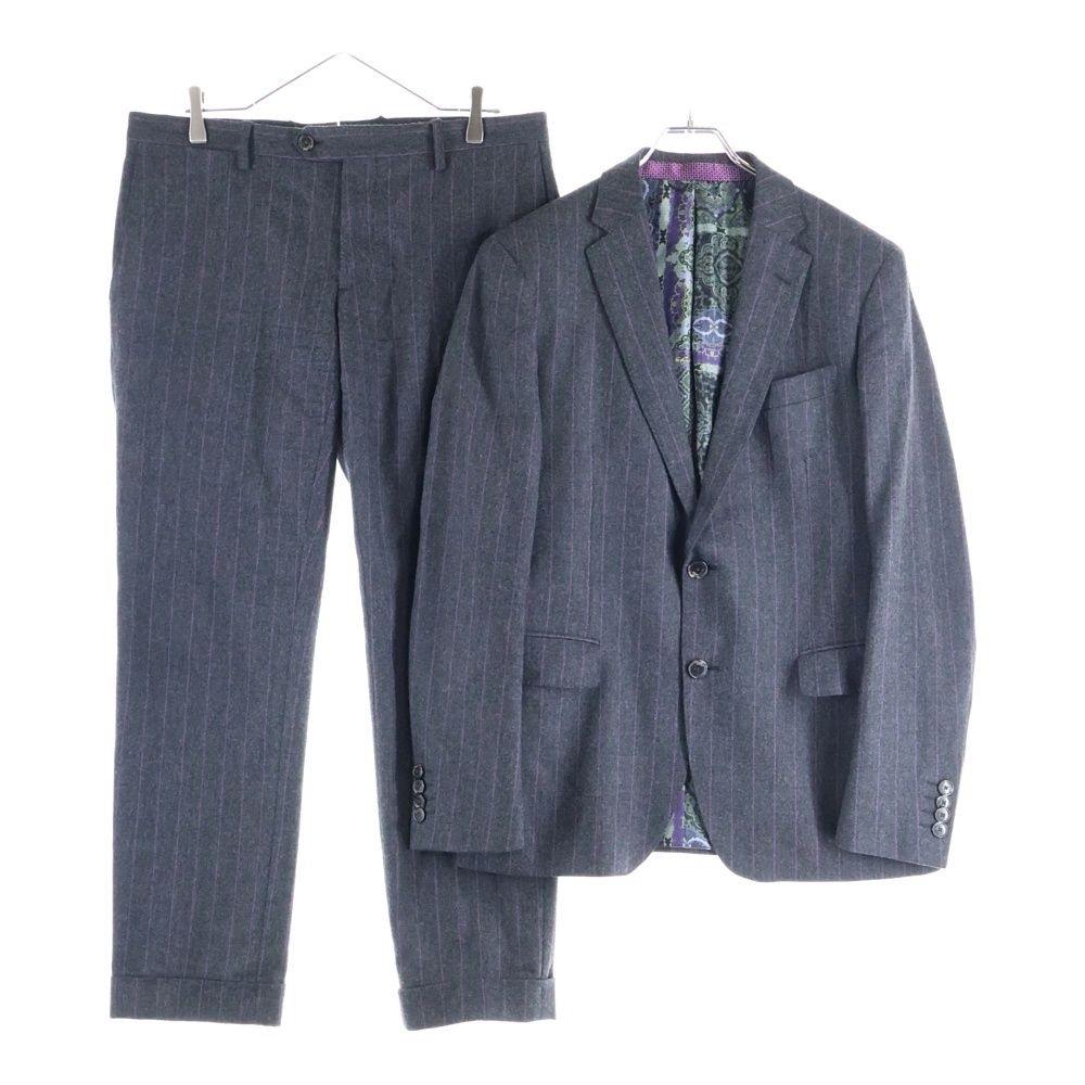 ETRO (エトロ) ストライプ セットアップスーツ シングルテーラード
