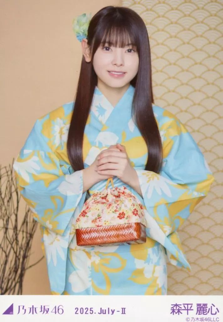 中古】生写真(乃木坂46) 乃木坂46/森平麗心/上半身・浴衣/「乃木坂46 