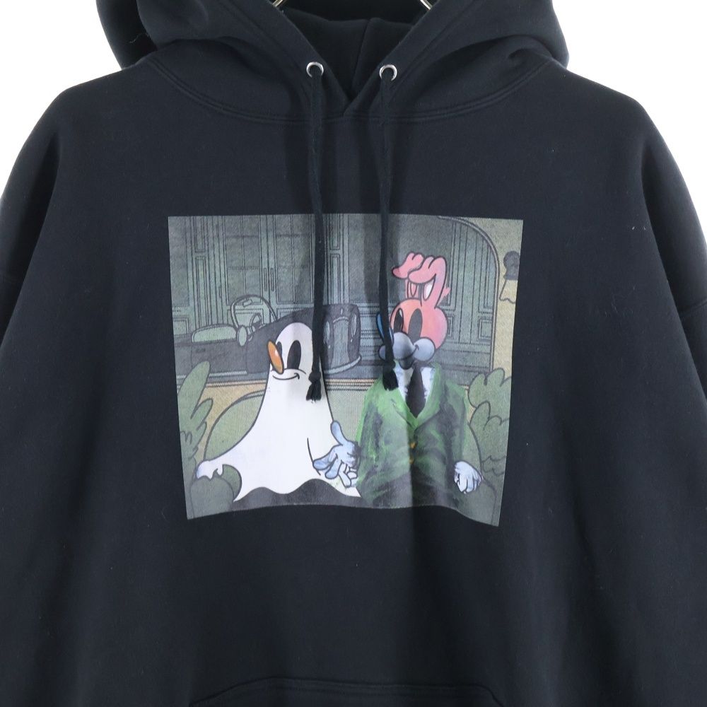 uniform experiment / Koichi Yairi/SWEAT HOODIE/パーカー/3/コットン/BLK/プリント/UE-240062 UNIFORM EXPERIMENT (ユニフォームエクスペリメント) 24SS ×Koichi