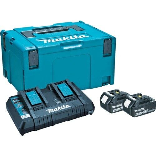マキタ パワーソースキット1 A-61226 電池BL 1860 Bx 2本 充電器DC 18 RD マックパックタイプ3 セット品