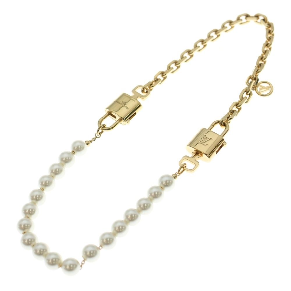 LOUIS VUITTON (ルイヴィトン) パール・ロック ネックレス ペンダント