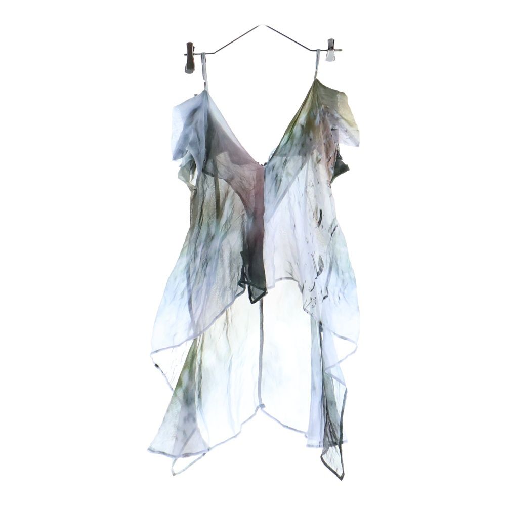 Y s ワイズ ウォータープリント シースルーキャミソール レディース マルチ YO-B 15-216