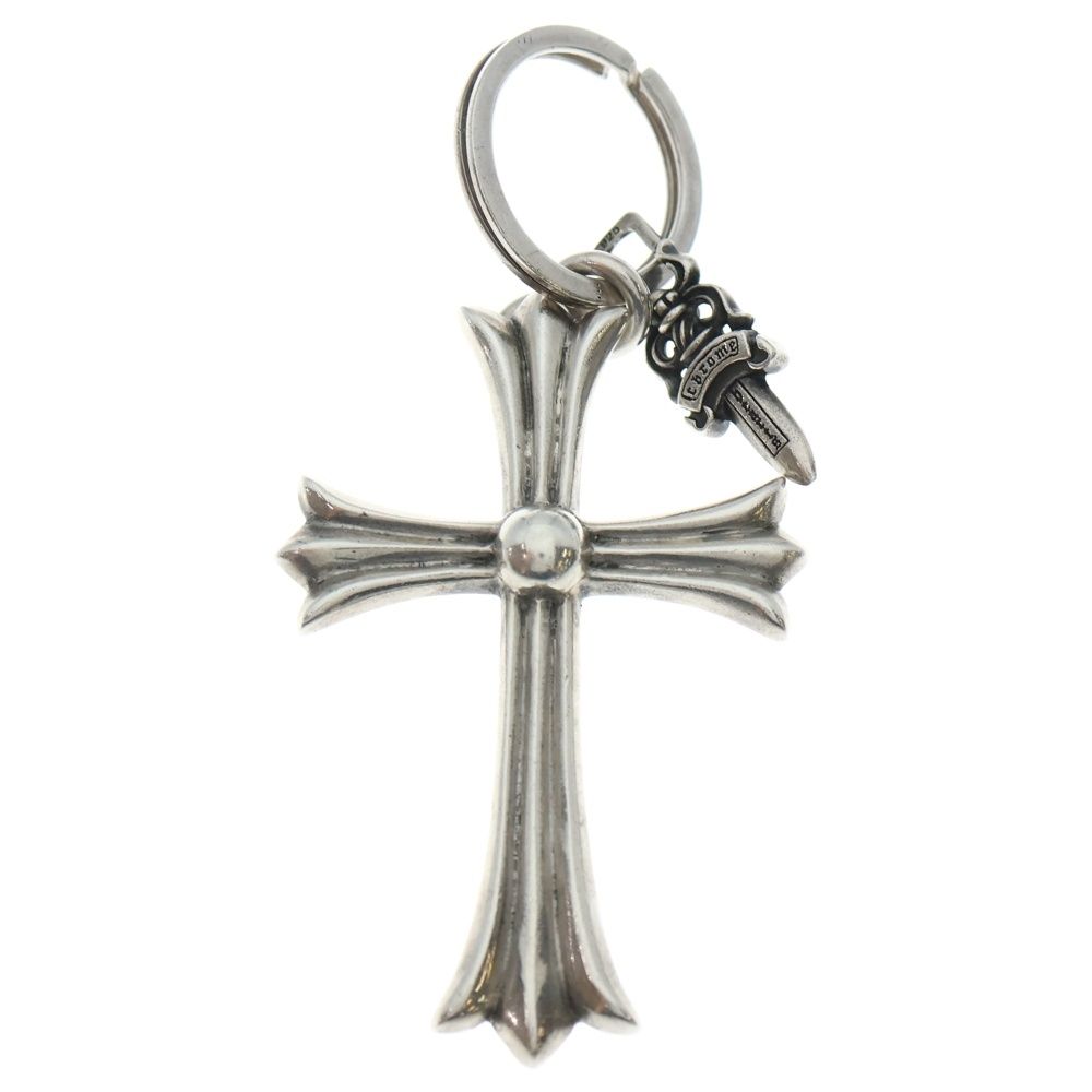 CHROME HEARTS クロムハーツ CH CRS LG No 5 DGGR ラージクロス 5ダガーキーリング シルバーキーリング