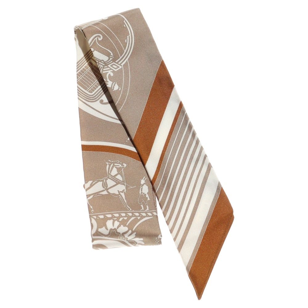 HERMES (エルメス) ツイリー EX-LIBRIS エクスリブリス シルクスカーフ