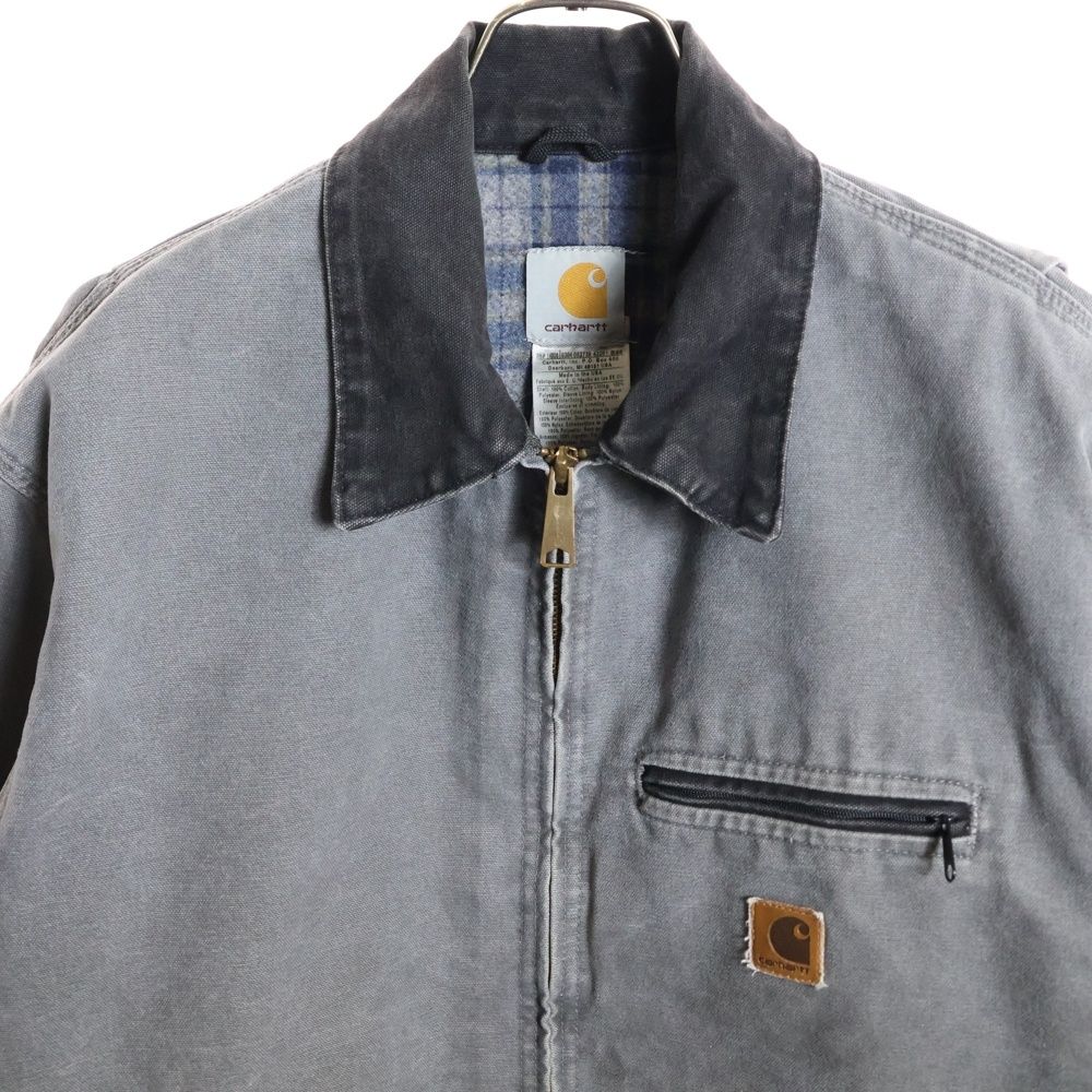 レアカラ Carhartt カーハートデトロイトJ97PTL グレー Carhartt デトロイトジャケット カーハート J97MTL 希少カラーグレー