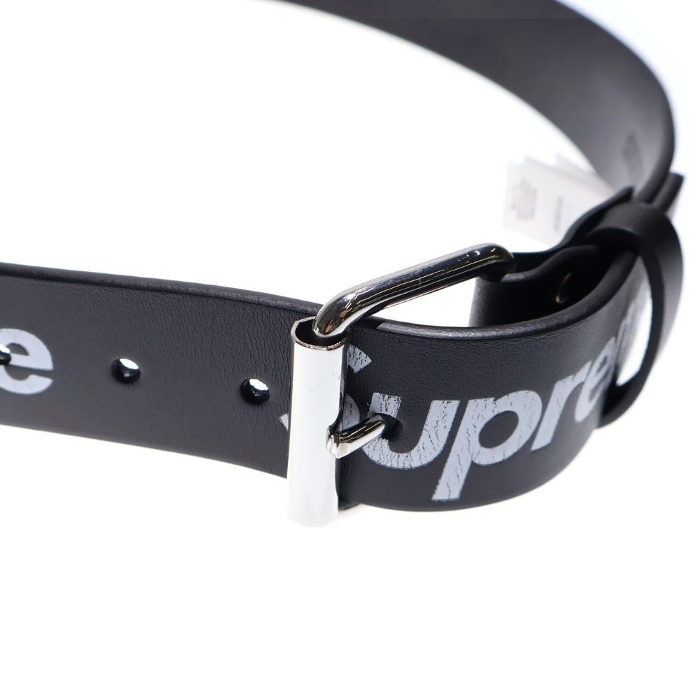 SUPREME (シュプリーム) 25AW Repeat Leather Belt リピート ロゴ