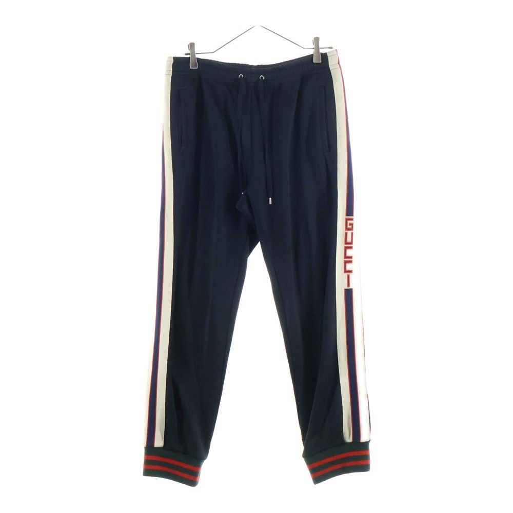 GUCCI (グッチ) テクニカルジャージ サイドライン ジョギングパンツ