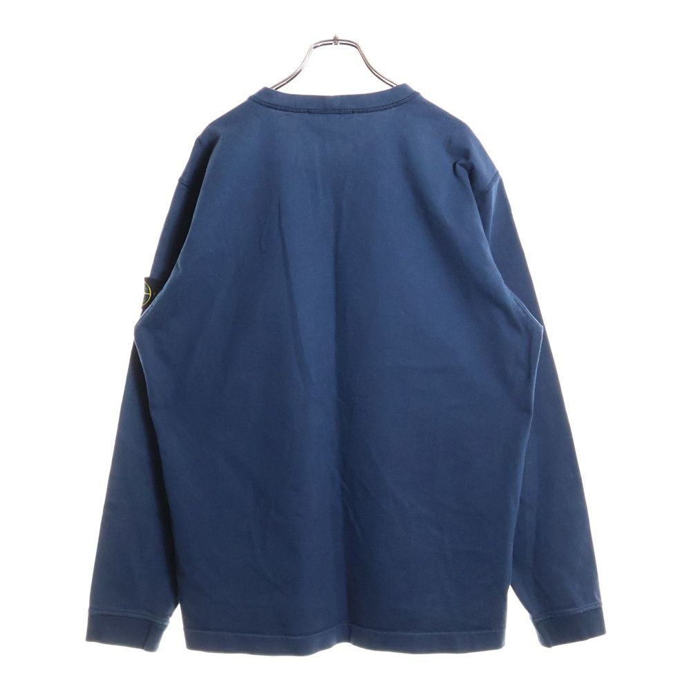 STONE ISLAND (ストーンアイランド) ワッペン付き クルーネック ロング
