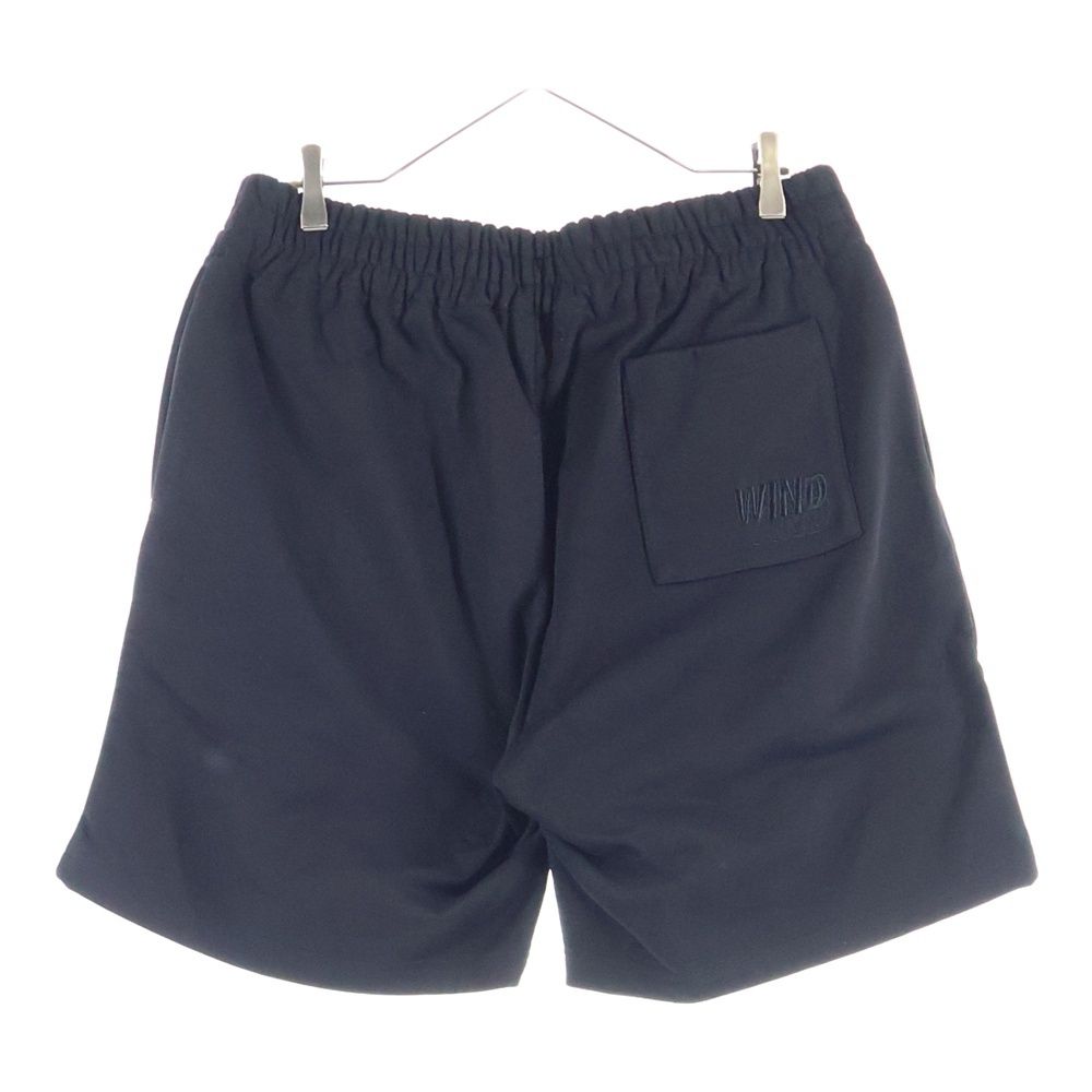 WIND AND SEA ウィンダンシー 24 SS SWEAT WIDE SHORT シー スウェット ワイド ショーツ ハーフパンツ ブラック WDS O ESS 2 Q 3 PT 01