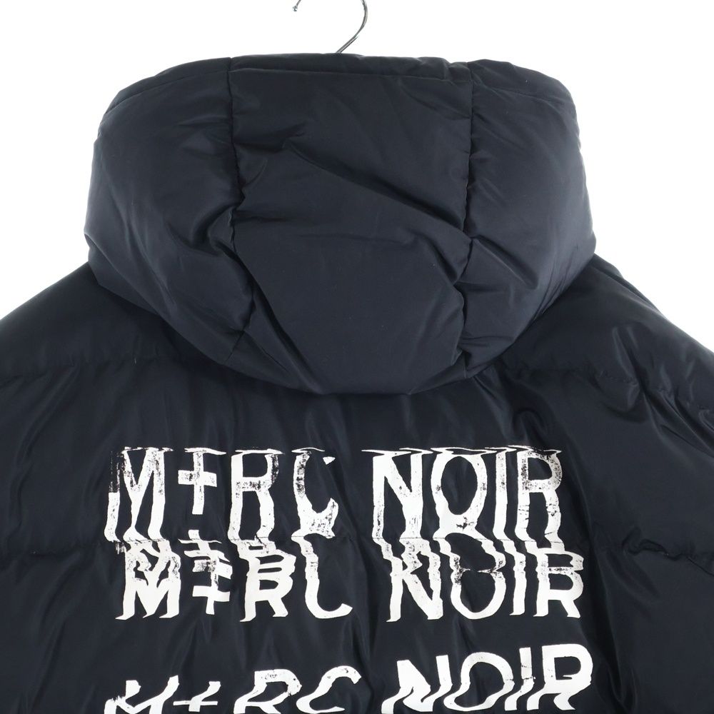 M+RC NOIR (マルシェノア) ロゴプリント ダウンジャケット アウター