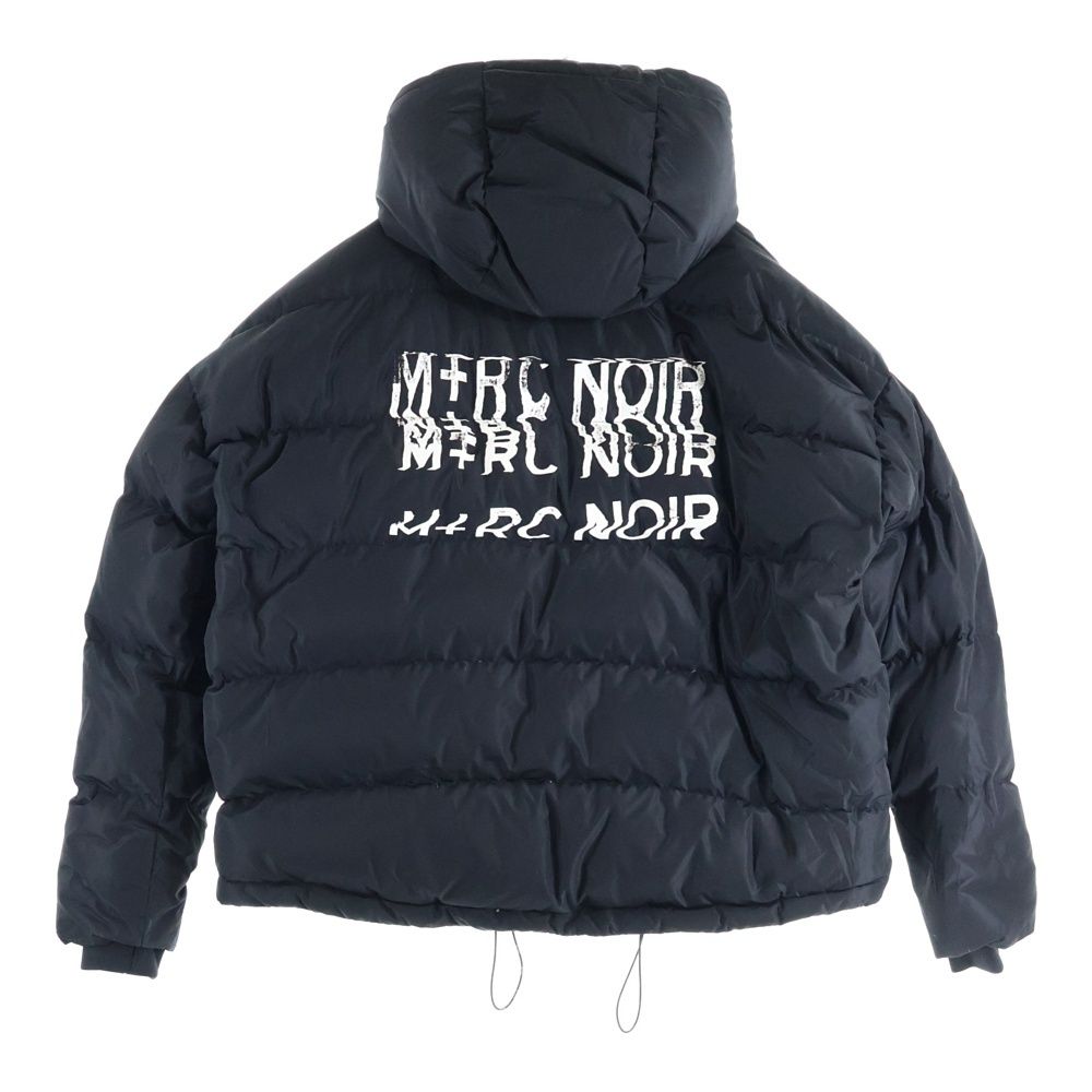 M+RC NOIR (マルシェノア) ロゴプリント ダウンジャケット アウター