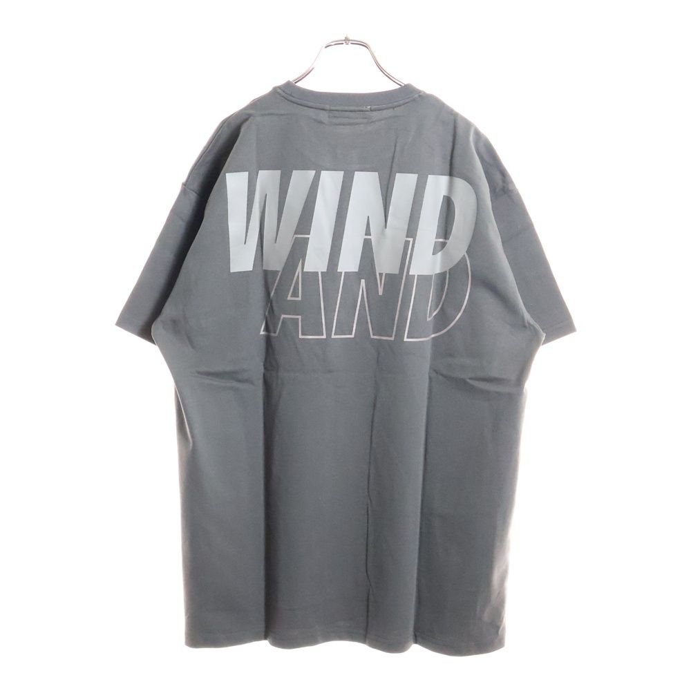 【新品未開封】WIND AND SEA Sサイズ Tシャツ グレー WIND AND SEA (ウィンダンシー) 22SS SEA S/S T-SHIRT ロゴプリント