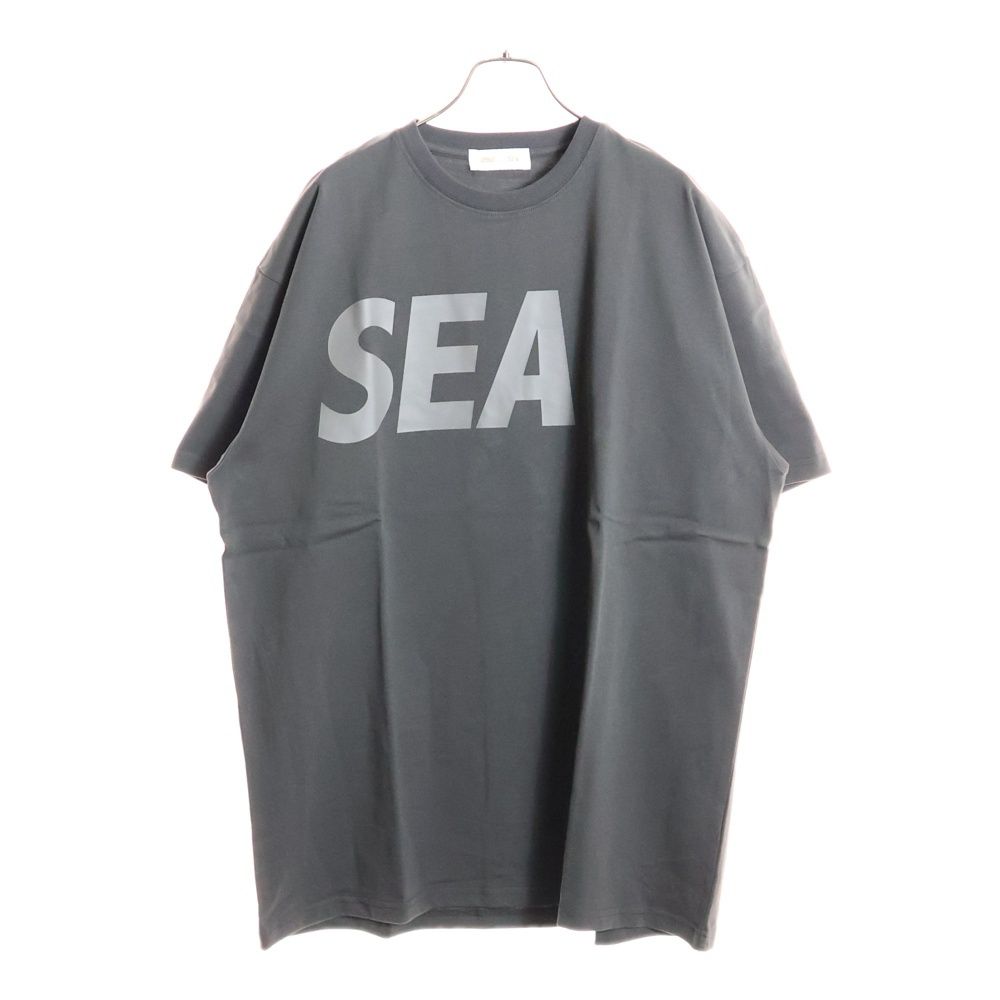 【新品未開封】WIND AND SEA Sサイズ Tシャツ グレー WIND AND SEA (ウィンダンシー) 22SS SEA S/S T-SHIRT ロゴプリント