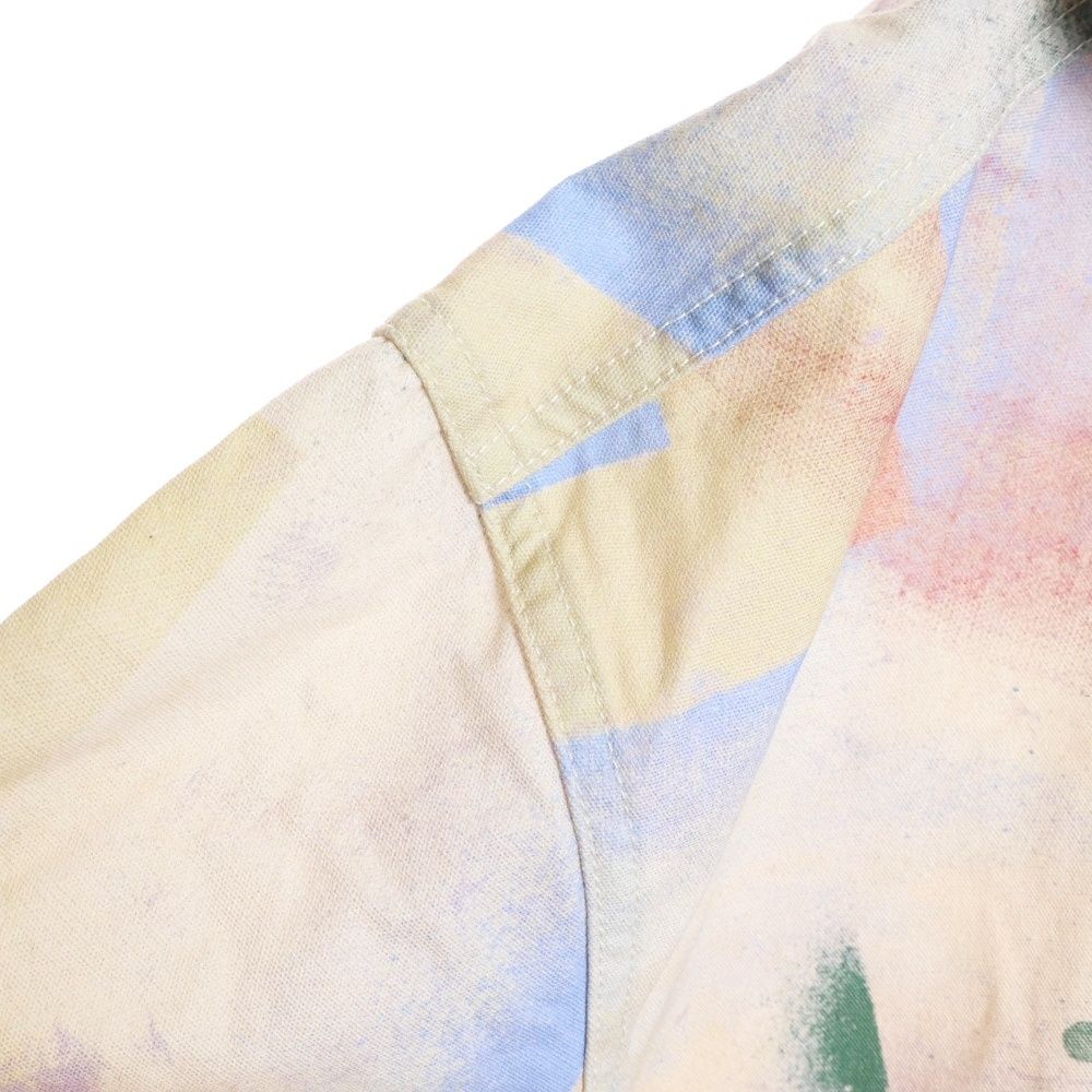 Acne Studios (アクネ ストゥディオズ) ロゴ 総柄 ハーフジップ プル 