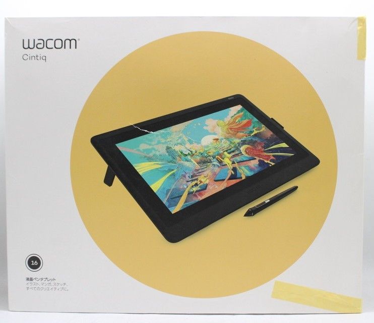 Wacom 液タブ DTK 1660 Cinriq 16 ワコム 液晶タブレット ペンタブ イラスト D Z 25 byebye