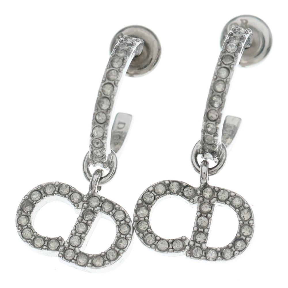 Christian Dior (クリスチャンディオール) CDロゴ ラインストーン