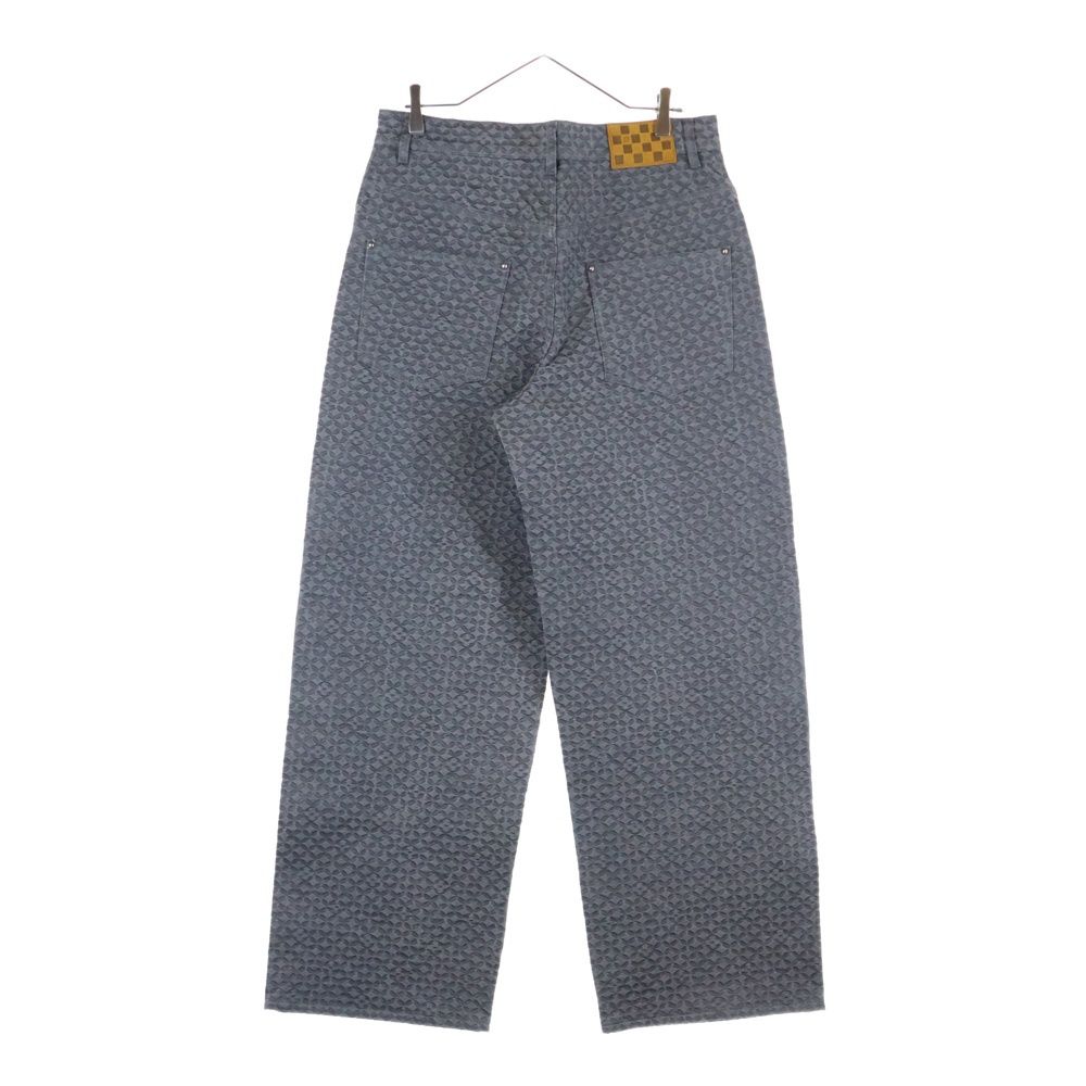 LOUIS VUITTON ルイヴィトン 25 AW モノグラム総柄キルティングワークウェアパンツ 1 AIMG 7 グレー