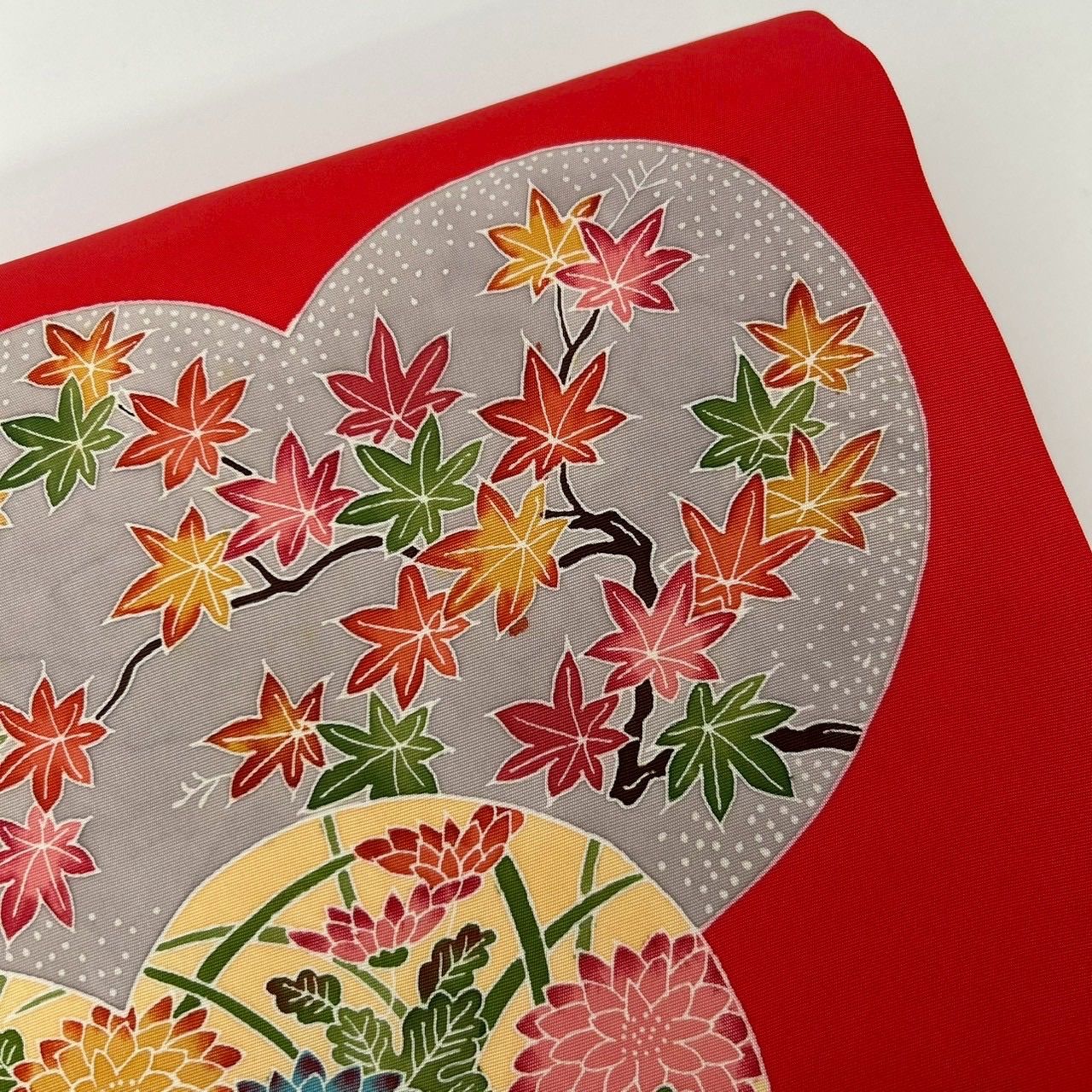 名古屋帯 作家物 塩瀬 友禅 素敵な染め 九寸 正絹 着物 MA-1878 - メルカリ