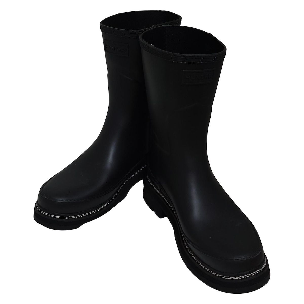 HUNTER ハンター レインブーツ 39 レディース - 黒 インソール取外し可