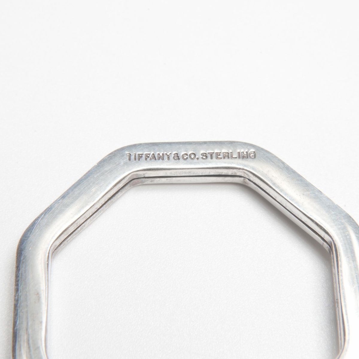TIFFANY&Co. ティファニー キーホルダー 925 オクタゴンキーリング
