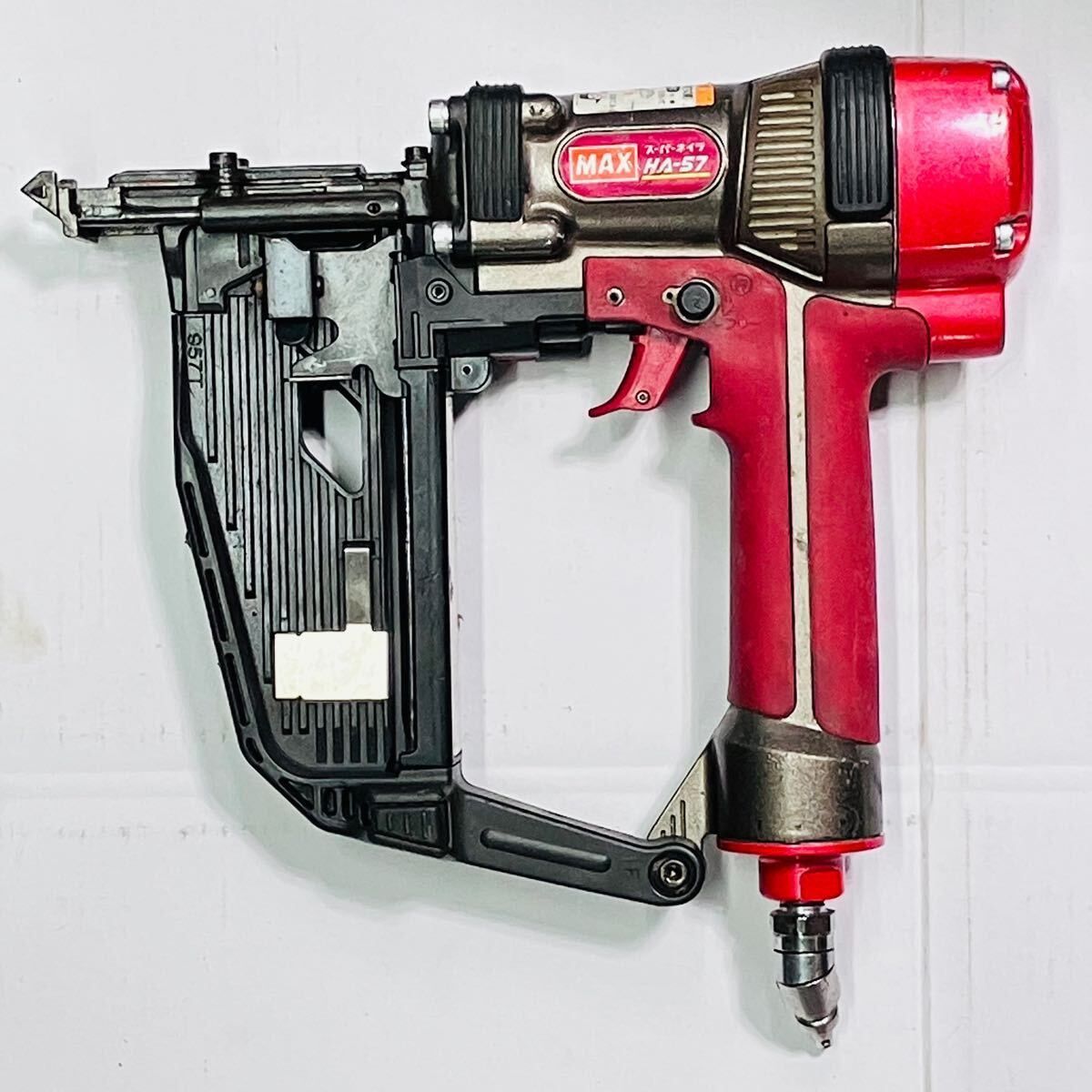 動作良好 MAX マックス 高圧 9 mm フロアタッカー HA 57 957 T フロア 本体のみ