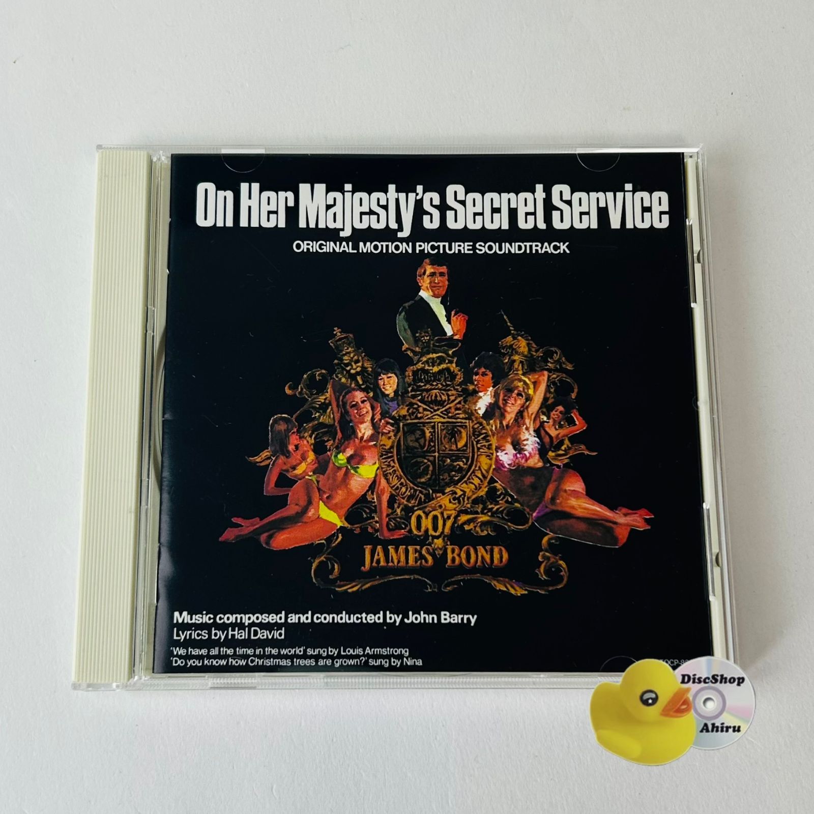 オリジナルサウンドトラックCD「女王陛下の007」2枚組 5000枚限定