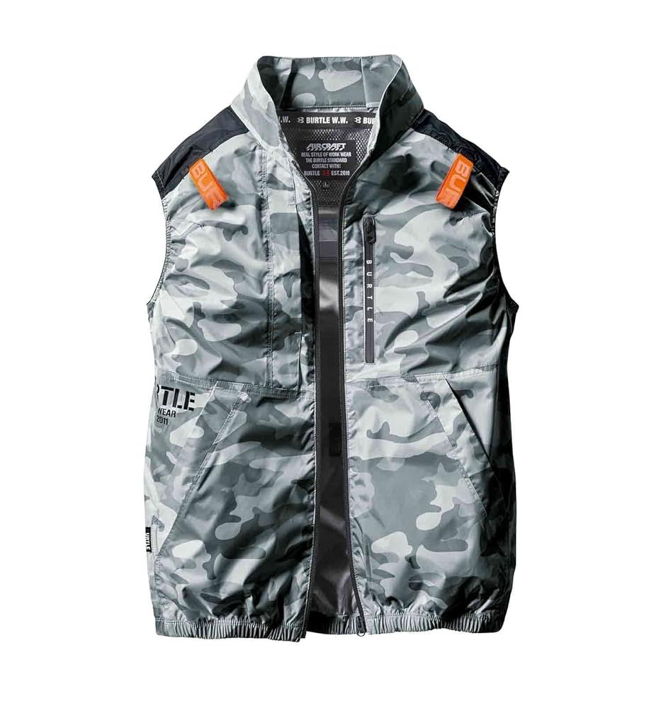BURTLE エアクラフトベスト カモフラージュ BURTLE エアクラフトベスト カモフラージュ BURTLE バートル 春夏用