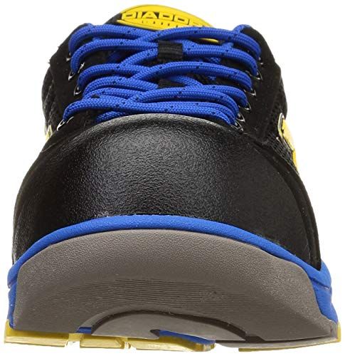 ディアドラユーティリティ 安全作業靴 JSAA認定 プロスニーカー マラード ML 254 メンズ ブラック イエロー ブルー 27.0 cm 3 E