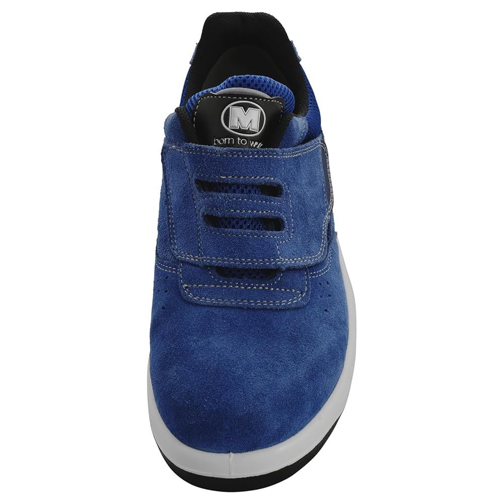 ミドリ安全 男女兼用 レザースニーカー安全靴 G 3555 ブルー 24 5 cm