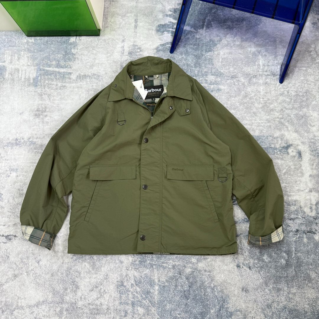 Barbour バブアー Jacket Navy/Green アウター ジャケット・ブルゾン メンズ レディース【新品·未使用*2色選択可能】