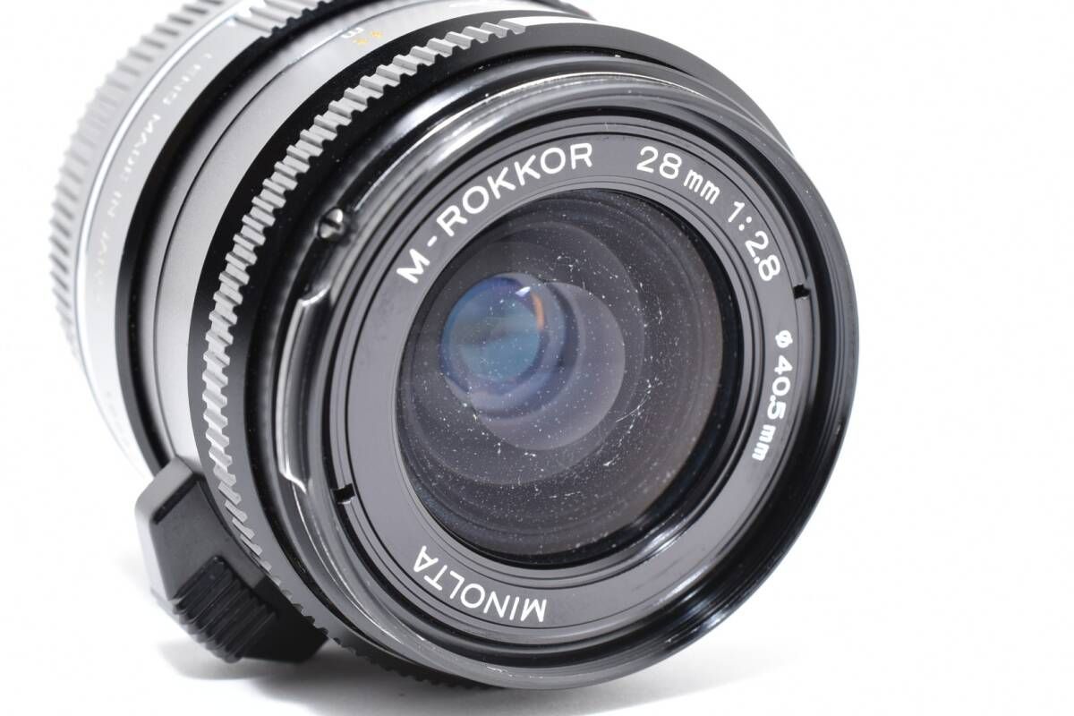 ☆外観美品☆ミノルタ MINOLTA M-ROKKOR 28mm F2.8 Mマウント #441a