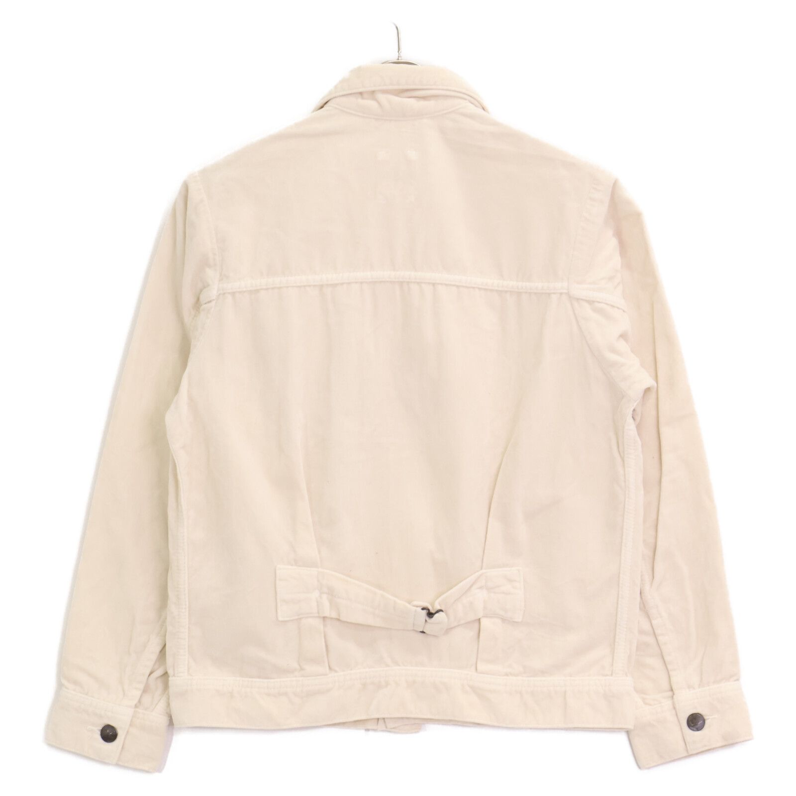 45R フォーティファイブ アール 8121038 ﾎﾜｲﾄ ﾍﾞﾛｱ 別珍の908Gｼﾞｬﾝ  