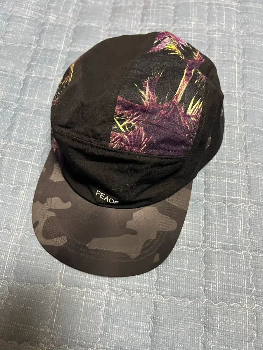 カシラ ブラック ベースボールキャップ 帽子 カモ つば