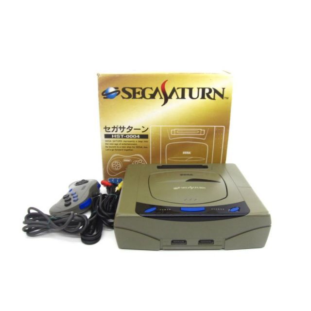 SEGA SATURN セガ サターン HST-0004 ゲーム機 本体 ∠UR 1037