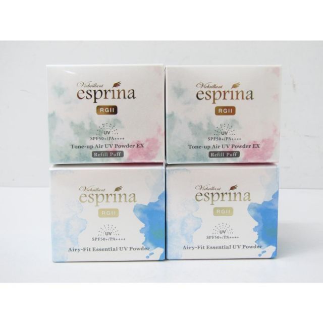 ヴィブリアン エスプリーナ RGIIエアリーフィット UV 美容液パウダー 10 g 2 交換用パフ 入り AC 26732